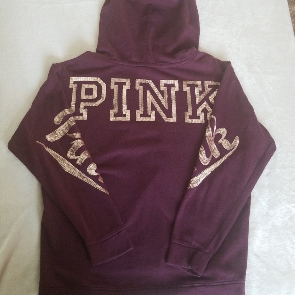 💖 Pink bling hoodie